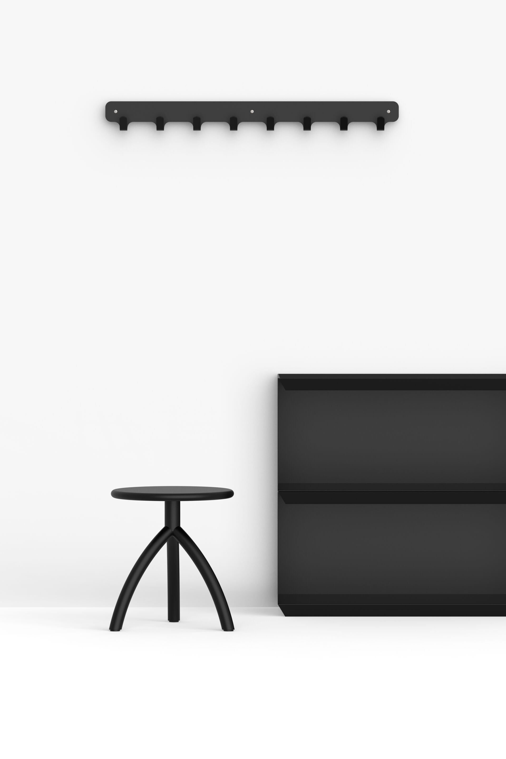 Алюминиевый табурет с порошковым покрытием FUNCTIONALS STOOL ARCH-00123495 - Вид №18