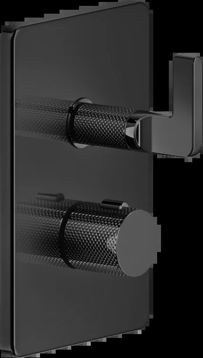 Смеситель для душа 58136 706 Gessi Inciso ЧЕРНЫЙ МЕТАЛЛ PVD