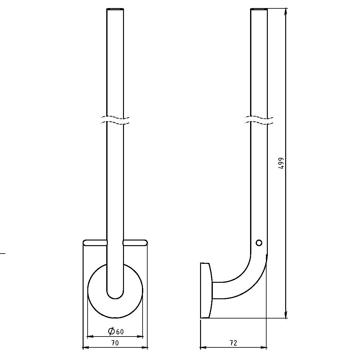Держатель для запасных рулонов Novaservis  Metalia 1 6114.0 хром 61140 - Вид №1
