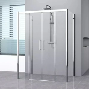 Душевой уголок 180x100 KUADRA 2A+F+F Novellini KUADRA