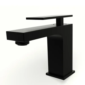 Смеситель для раковины KONSENSA Прато черный матовый с керамическим картриджем 89396325