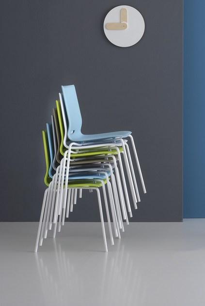 Pointhouse Штабелируемый стул из полипропилена sun-id-1430874 - Вид №3