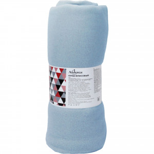 84330529 Плед 120x150 см флис цвет синий Toronto