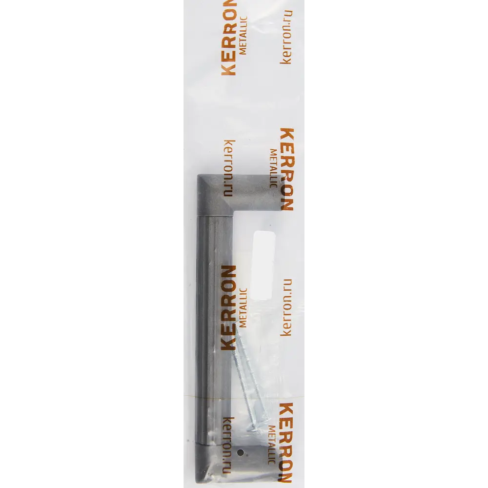 89314290 Ручка-скоба мебельная Kerron 128 мм цвет графитовый STLM-1007901  - Вид №4