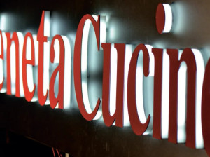 Акриловый стеклянный коммерческий знак