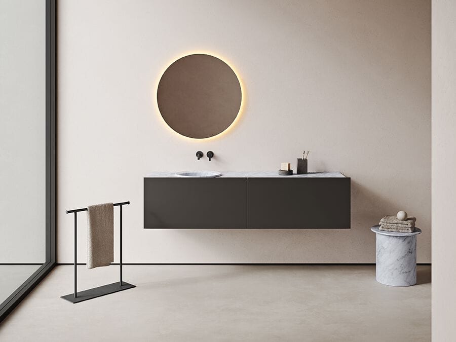 Мраморный табурет для ванной комнаты Inbani Edge ARCH-00079833 - Вид №2