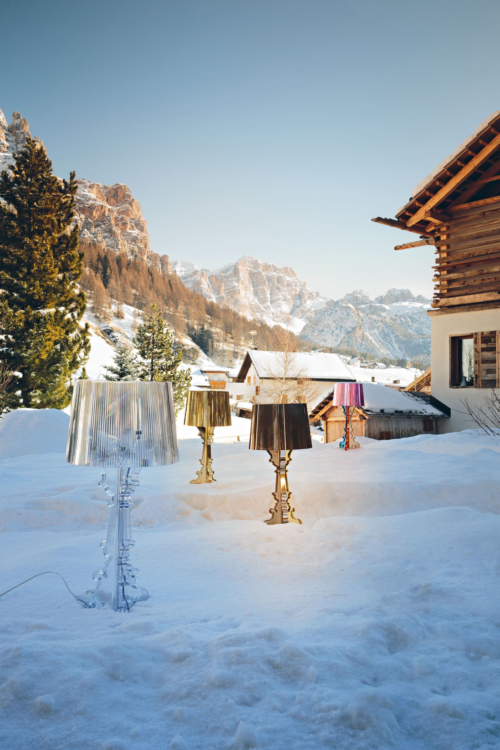 Поликарбонатная светодиодная настольная лампа с регулируемой яркостью Kartell BOURGIE ARCH-00127267 - Вид №18