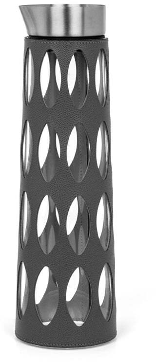 Графин Marghe - 1 л - Ø 9X В 30,5 см / зернистая кожа_artic