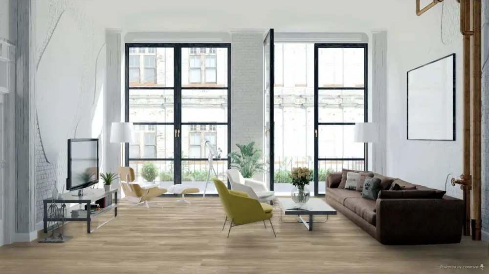 91001597 SPC плитка TheFloor Wood Tuscon Oak 33 класс толщина 6 мм 1.80 м², цена за упаковку STLM-0433428