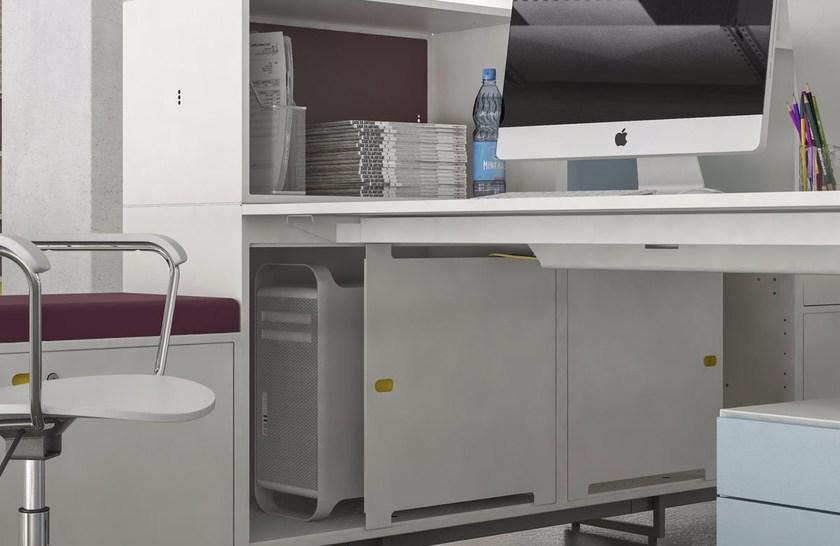 Dieffebi Модульный прямоугольный рабочий стол Dotbox evolution sun-id-1481574 - Вид №4