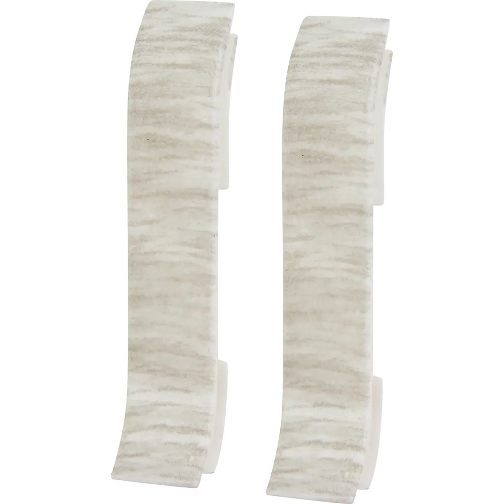 84737341 Соединитель для плинтуса «Дуб Рейкьявик», высота 62 мм, 2 шт. STLM-0890673 LIDER 