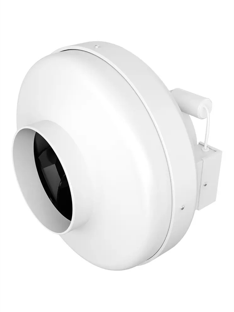 90347557 Вентилятор центробежный канальный Era pro Cyclone EBM 160 D160 мм 57 дБ 680 м³/ч цвет белый STLM-0195013