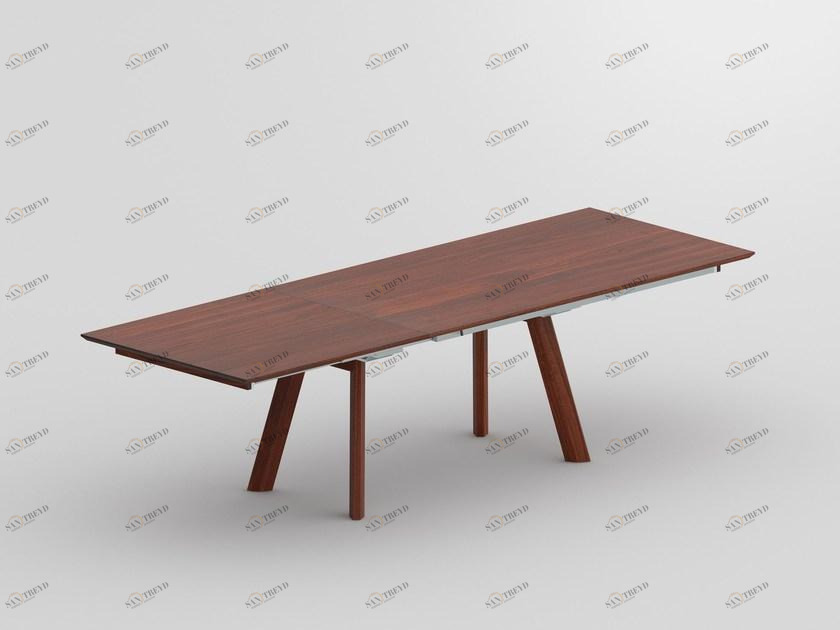 Vitamin Design Раздвижной прямоугольный стол из массива дерева Rhombi sun-id-1408800