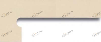 Pulido Blanco Perla  Zanquin Drch. плинтус ступени правая 19*42,4 (1кор/8шт) Venatto 28136