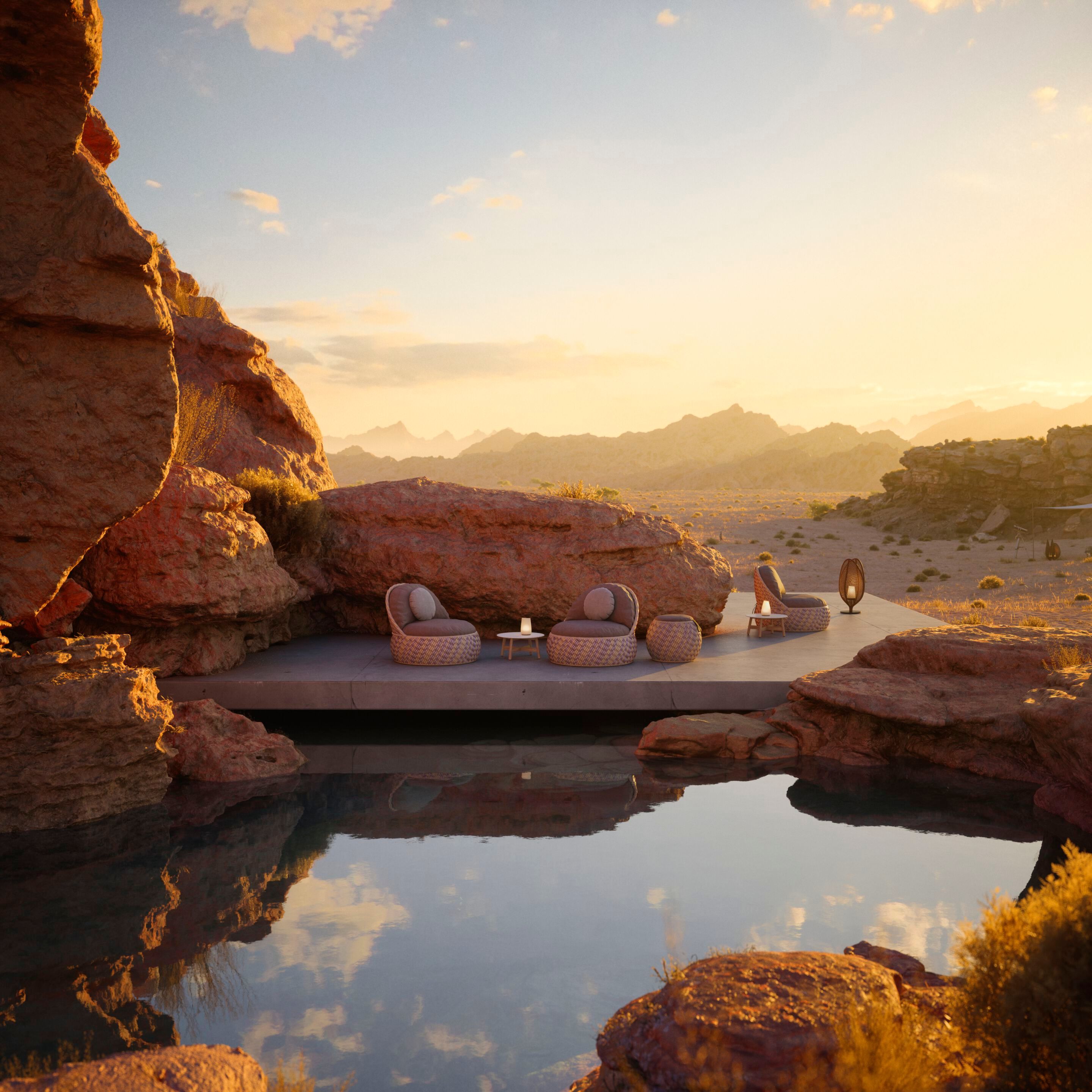 Садовое кресло из синтетического волокна DEDON DALA ARCH-00150583 - Вид №3