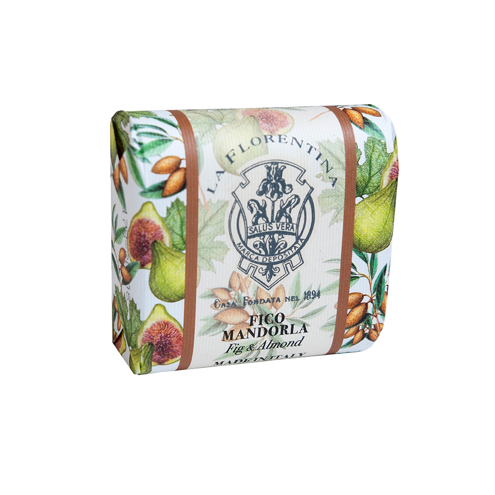 245005 Туалетное мыло коллекция Фруктовые сады Инжир и Миндаль La Florentina 