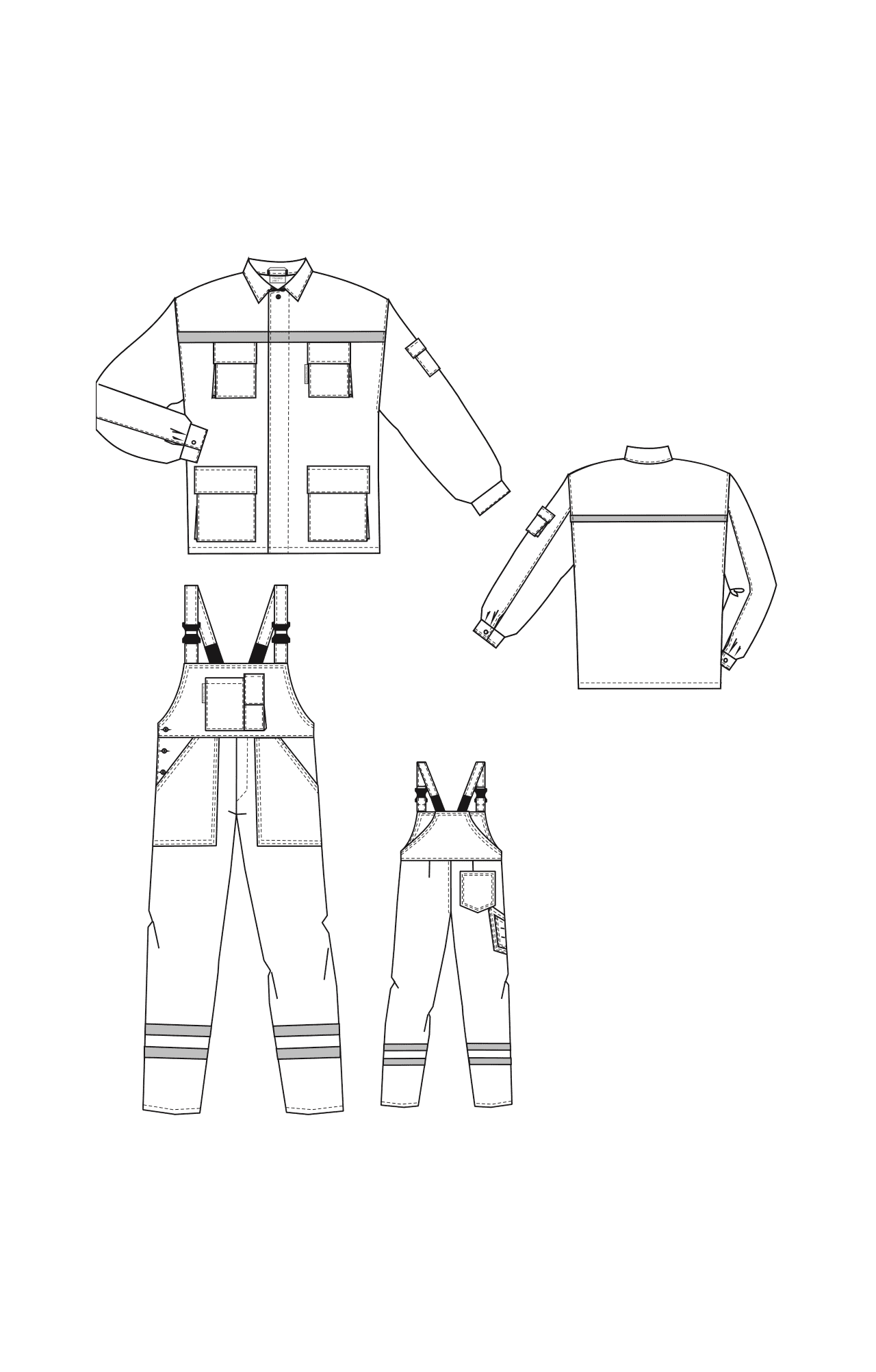 65541 Костюм "Эксперт-2" с СВП василек  Летняя спецодежда  размер 64-66/182-188  - Вид №10