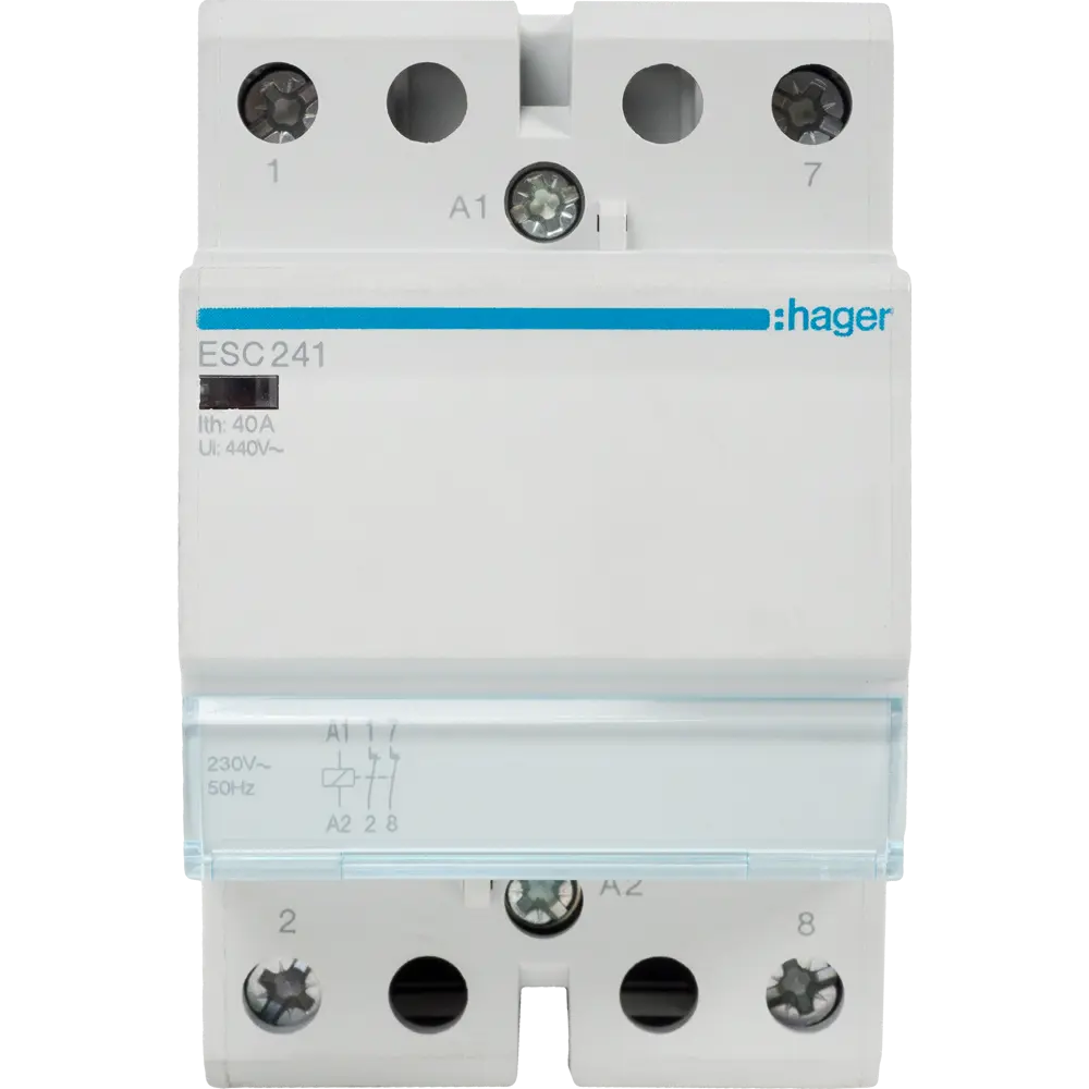 Контактор Hager ESC241 40 A STLM-2109326 - Вид №1