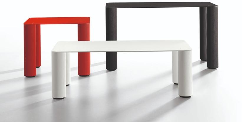 Midj Низкий квадратный журнальный столик из крашеного металла sun-id-1471729 - Вид №1