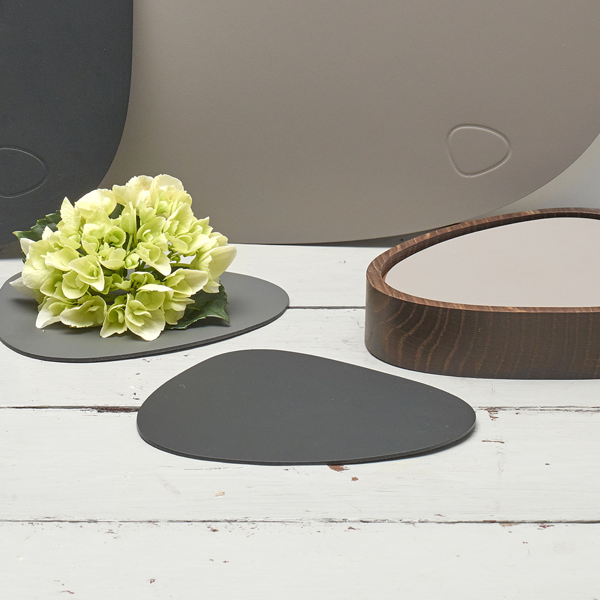 9850 BULL black подстаканник фигурный 11x13 см, толщина 2мм;LIND DNA - Вид №3