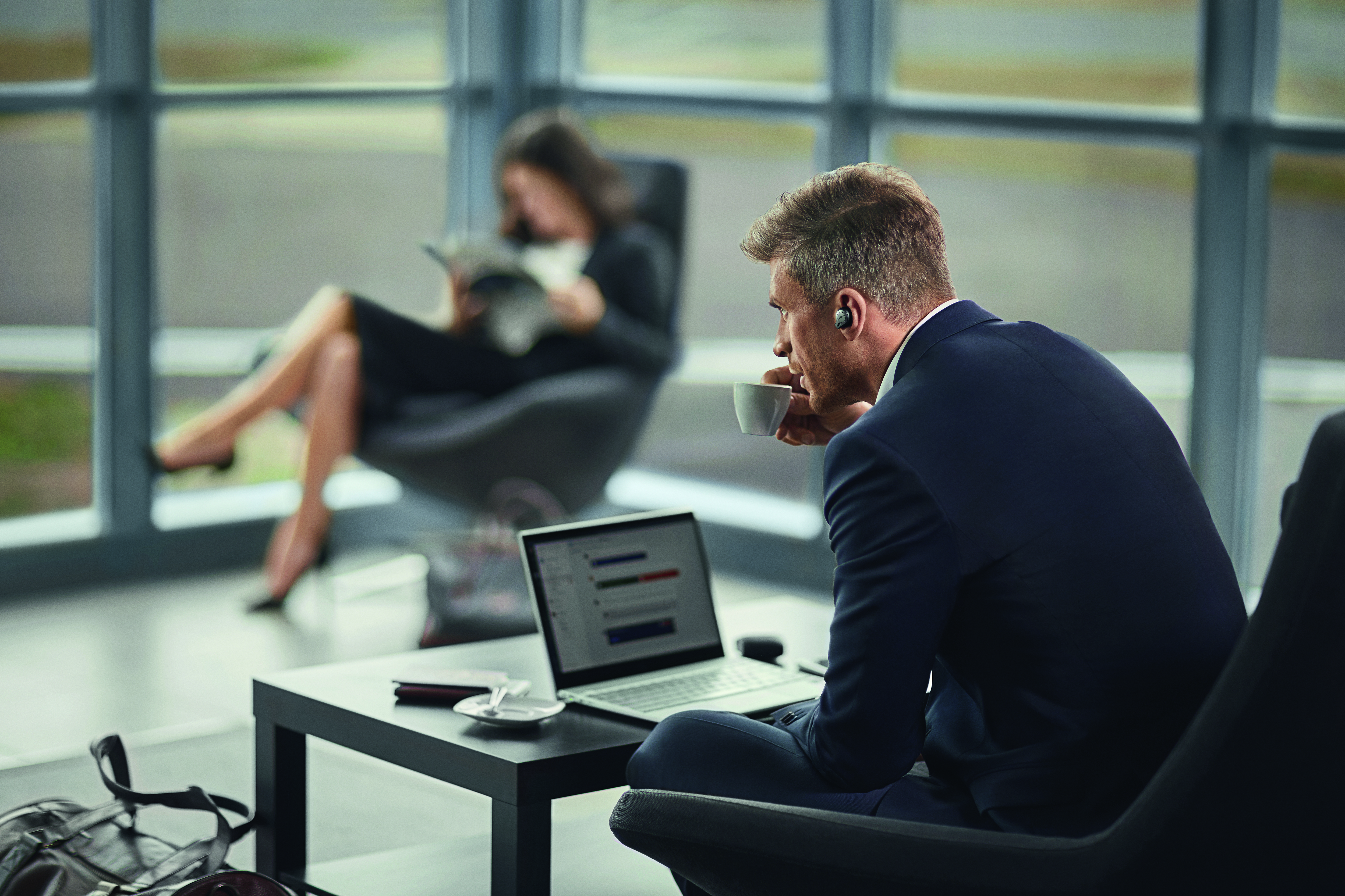 6598-832-209 evolve 65t, titanium black, uc Jabra Santreyd  - Вид №13