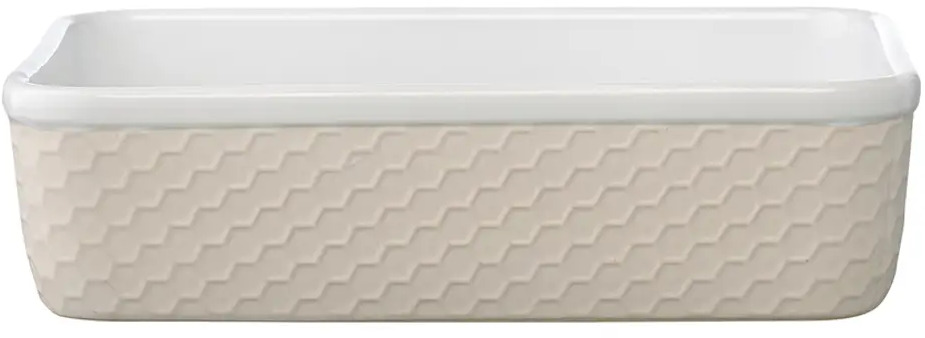 90766082 Блюдо для запекания Liberty Jones Marshmallow 21.6x16.5 см керамика цвет кремовый STLM-0888053