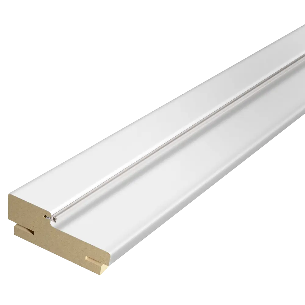 Дверная коробка Сканди телескопическая 2100х74х30 мм эмаль цвет белый (2.5 шт.) VELLDORIS STLM-2108323