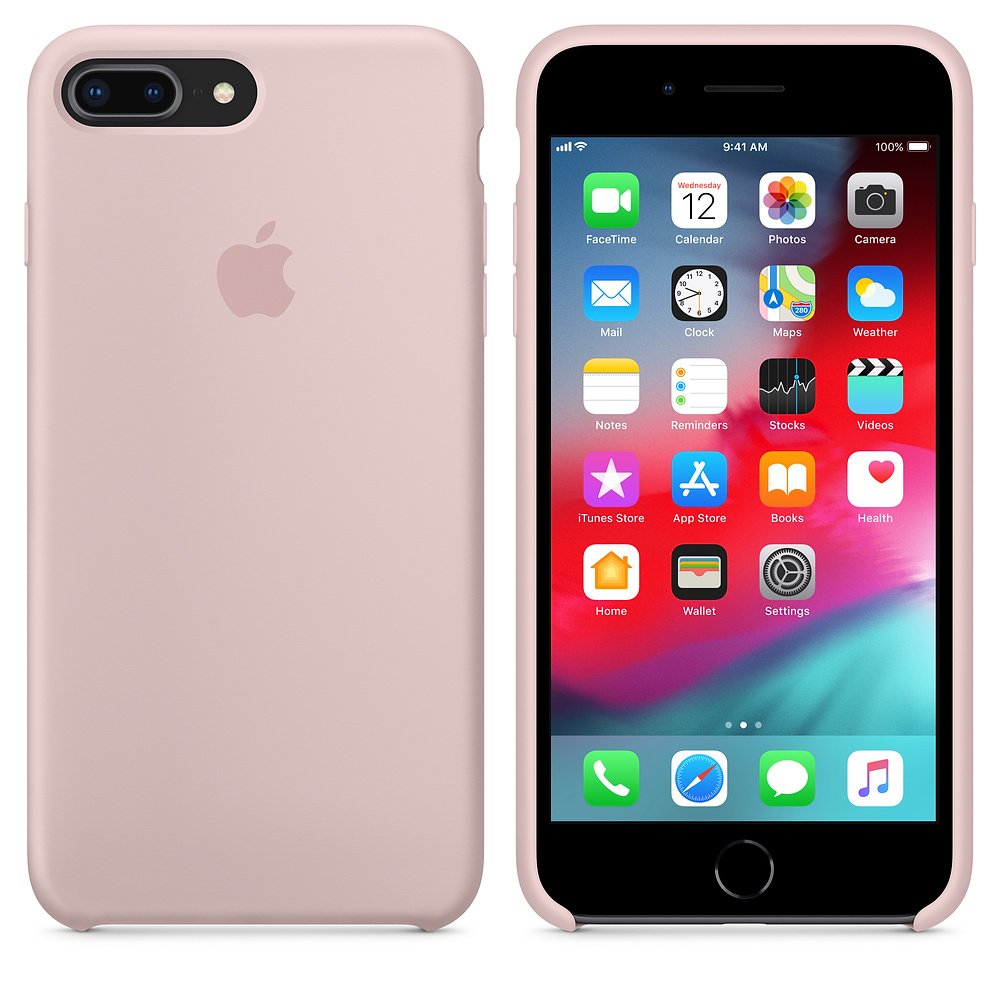 MQH22ZM/A Iphone 8 plus / 7 plus silicone case - pink sand Apple Santreyd  - Вид №3