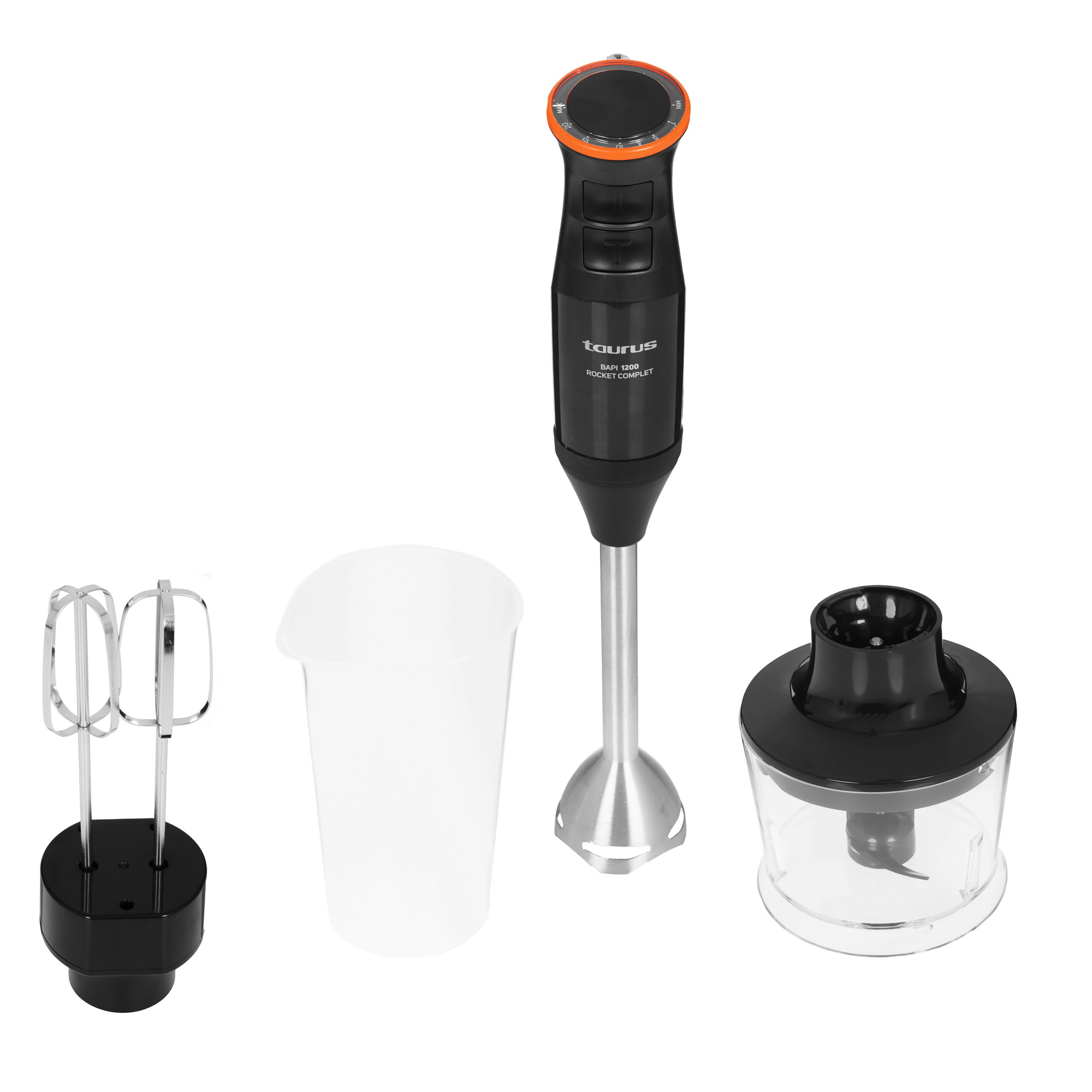 9918789 Блендер погружной Taurus Bapi 1200 Rocket Complet черный STDN-0022591 - Вид №1