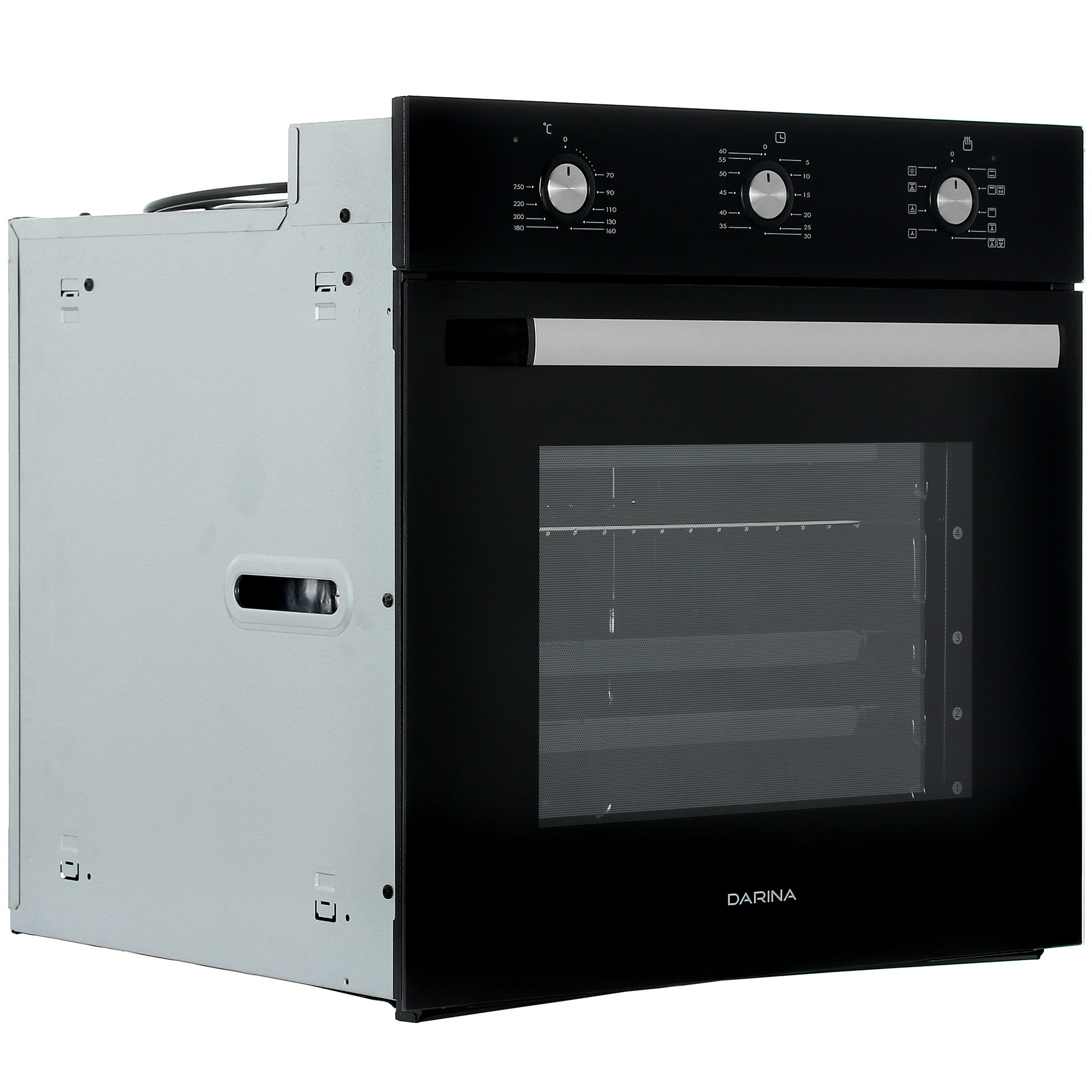 1024630 Электрический духовой шкаф Darina 1V5 BDE 111 705 B черный STDN-0120289 - Вид №1