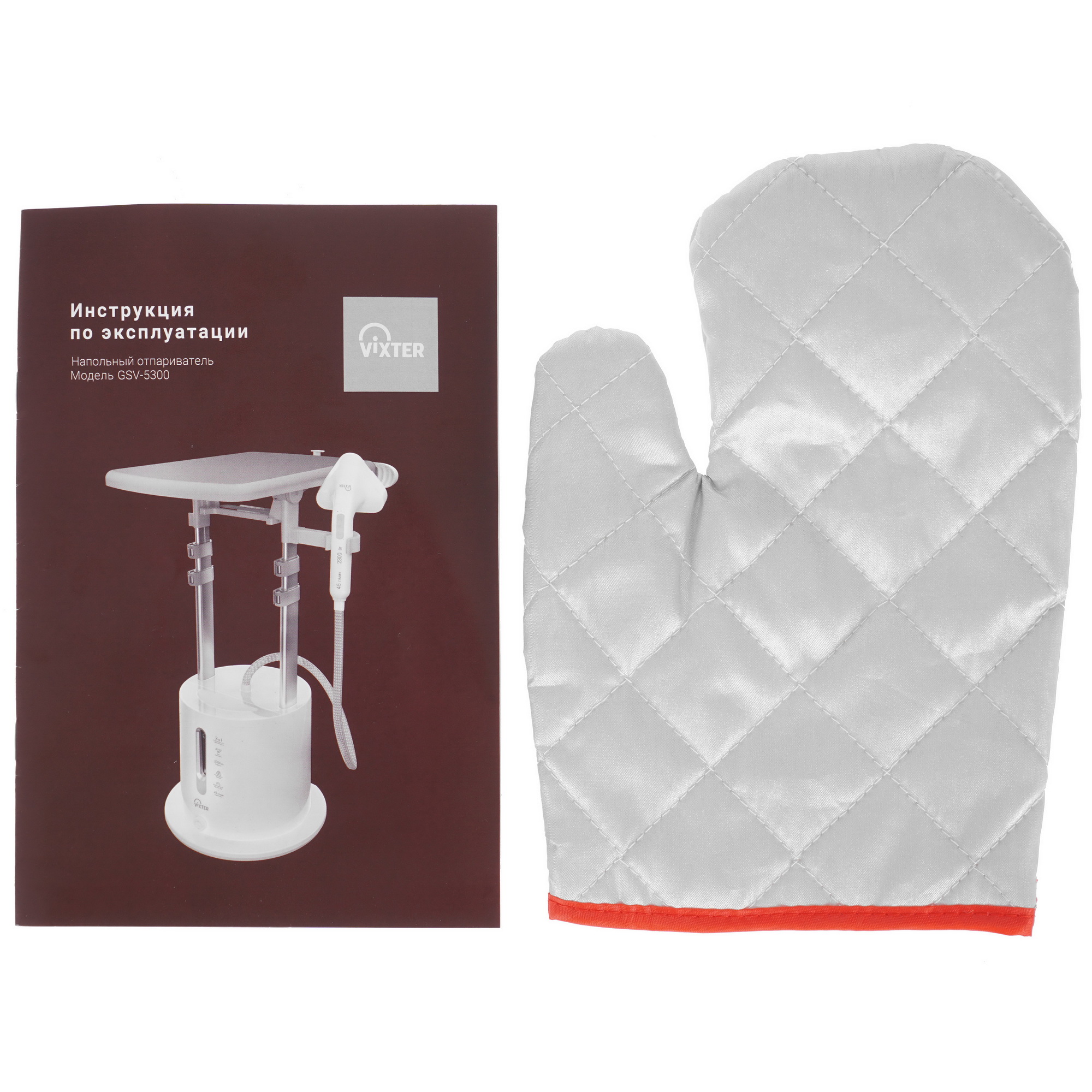 9921685 Отпариватель VIXTER GSV-5300 белый STDN-0128177 - Вид №7