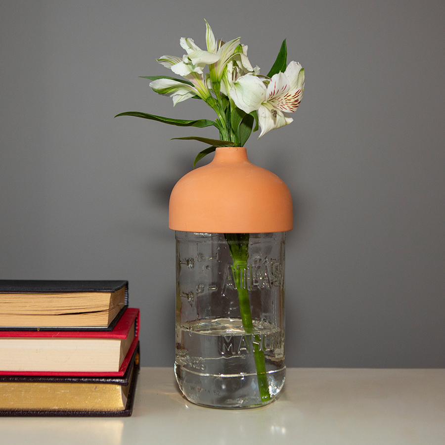 CD548 Набор насадок для ваз 3 шт, глина Kikkerland  - Вид №2