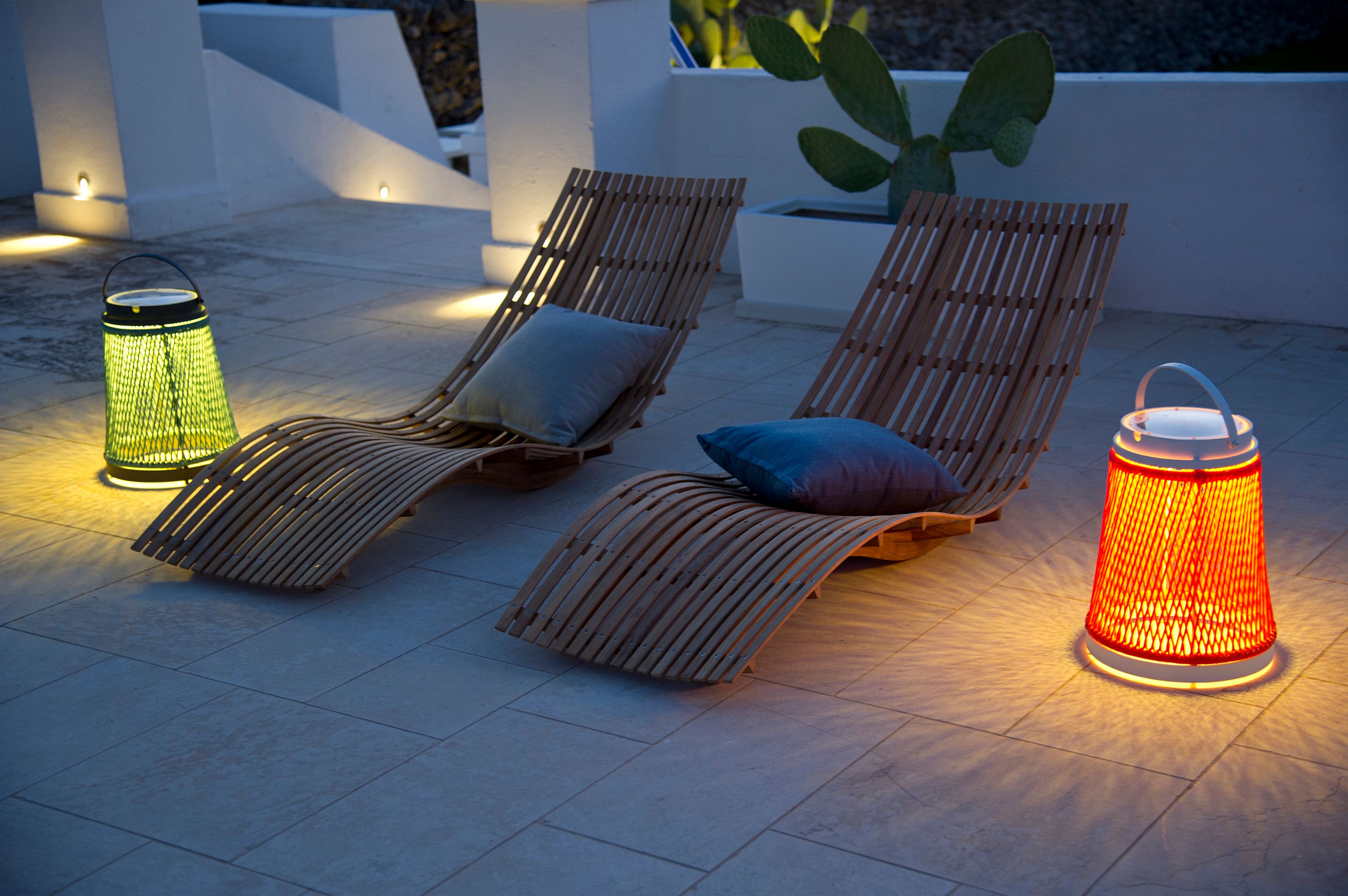 Штабелируемая Садовая кровать из тикового дерева Unopiù Качели ARCH-00087169 - Вид №4