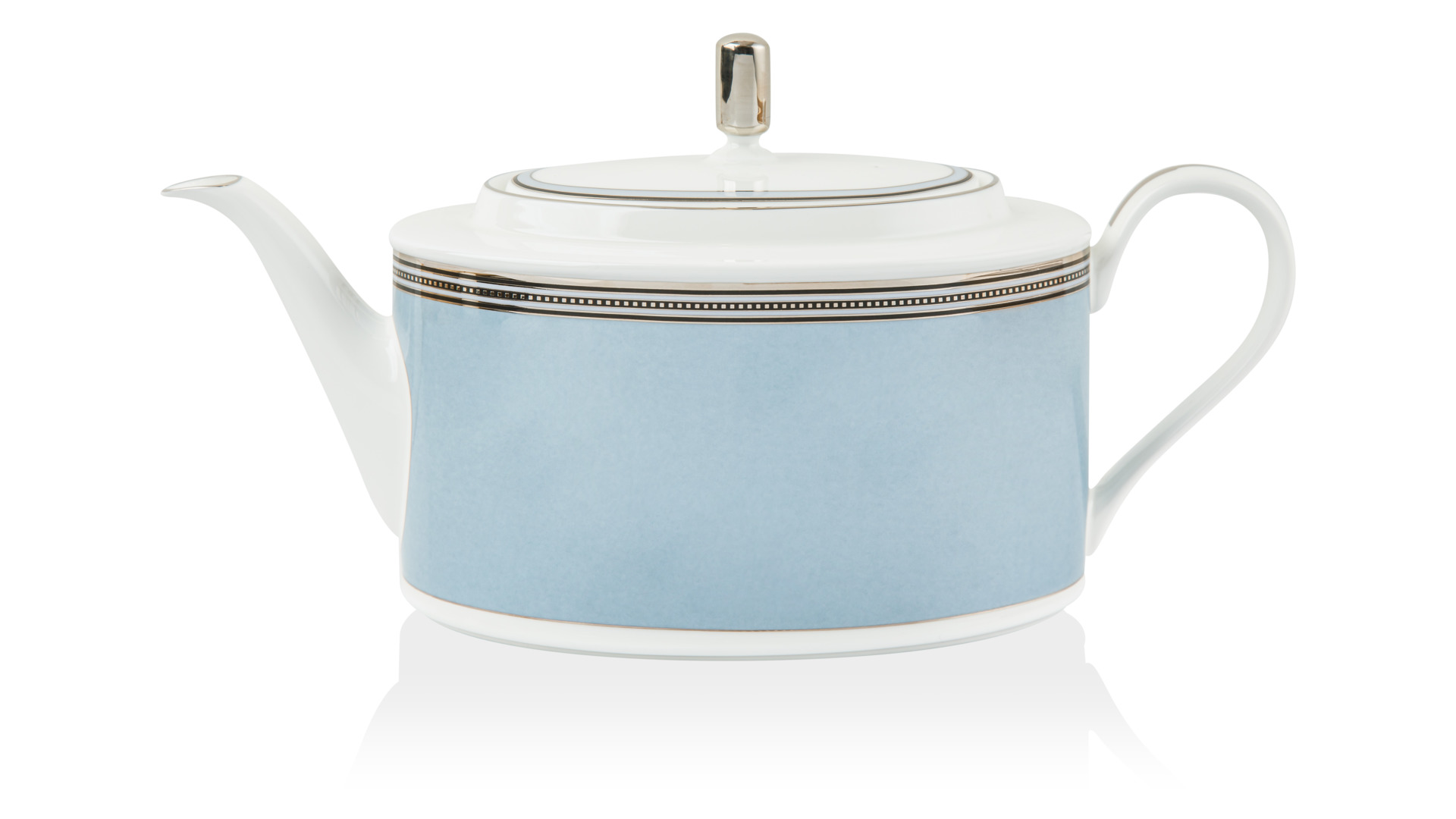 10672920 Noritake Сервиз чайный Noritake "Богарт платиновый" на 6 персон, 20 предмет Фарфор костяной  - Вид №3