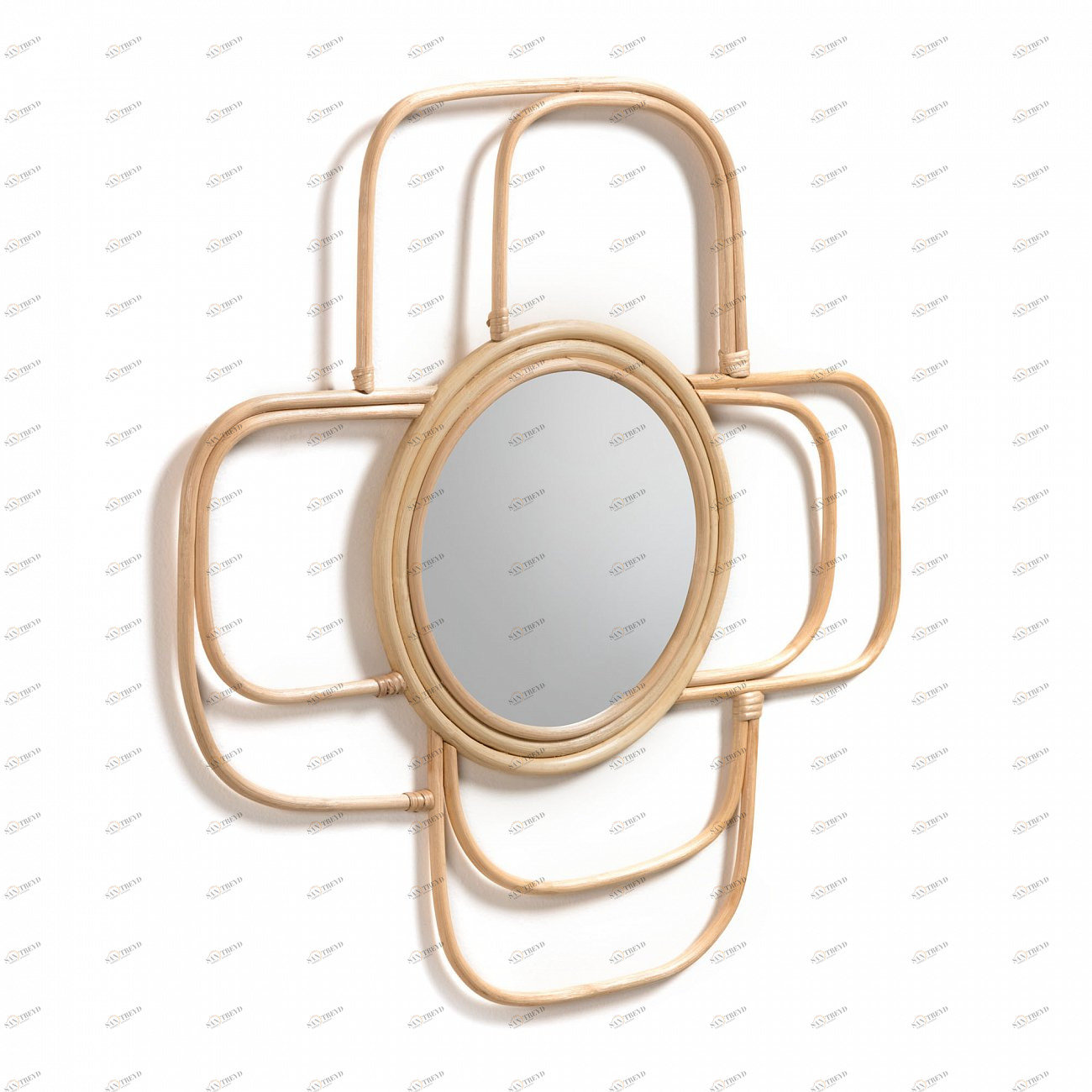 Зеркало настенное в фигурной раме Maeve от La Forma LA FORMA ДИЗАЙНЕРСКИЕ 342903 