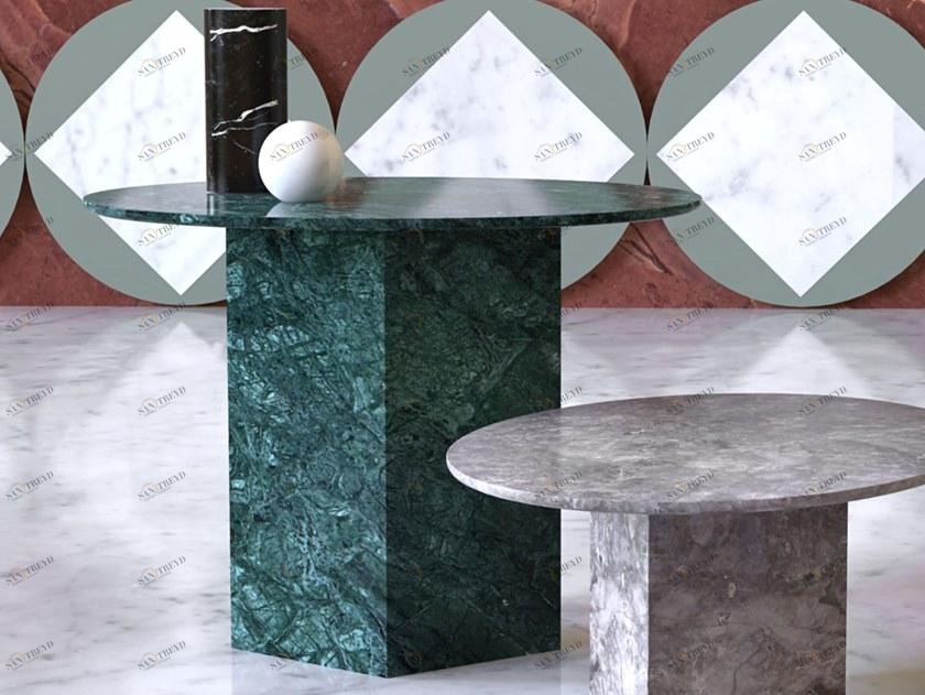 MONITILLO MARMI Овальный мраморный стол sun-id-1509464