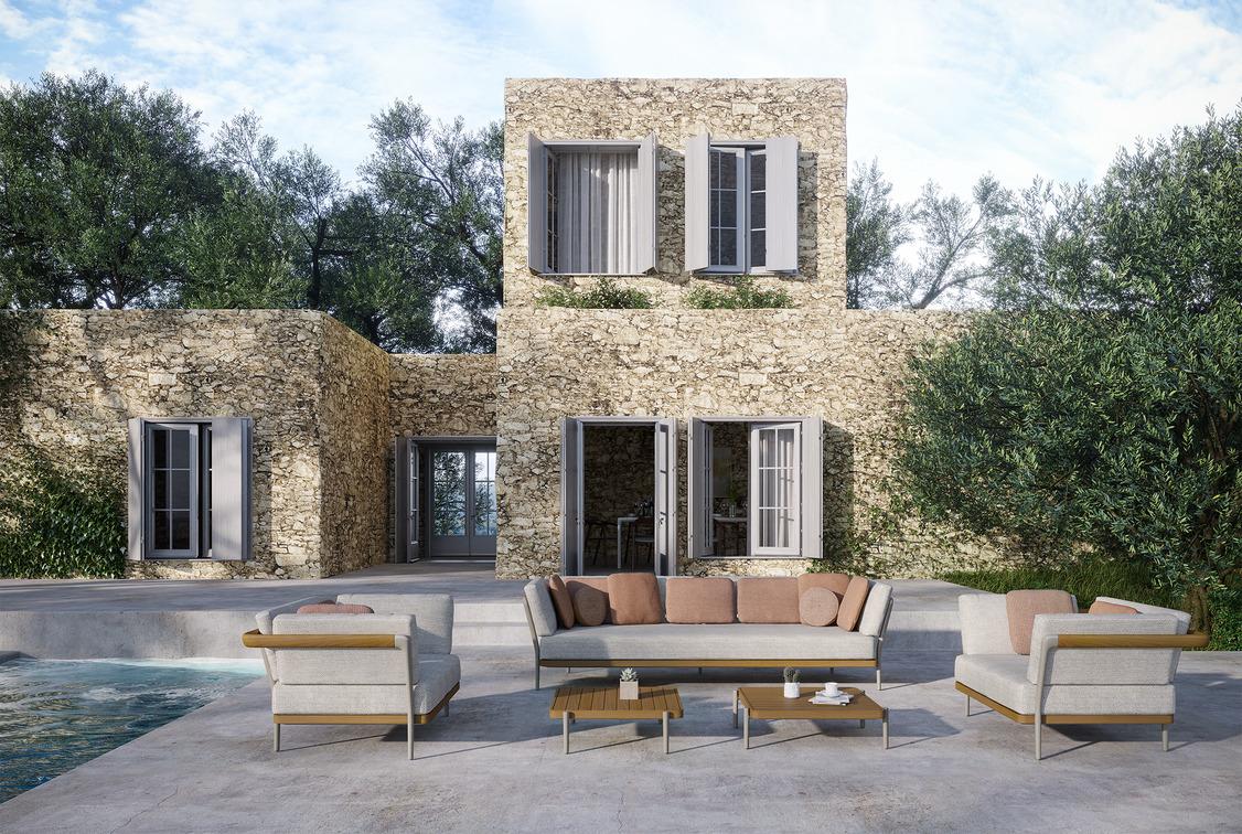 MNST298 Concept 10 кремень teak Manutti Flex - Вид №14