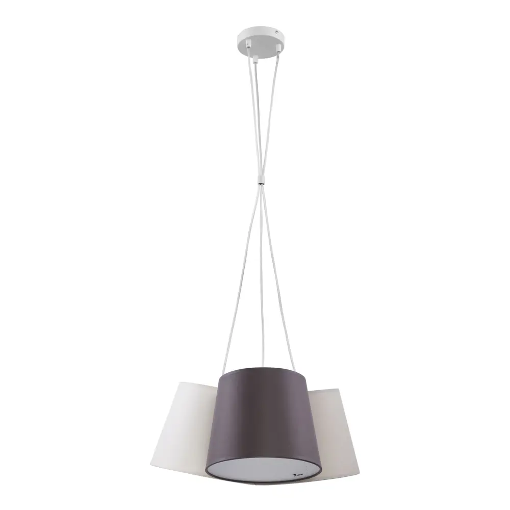 Светильник подвесной Lighting Atos 1539, 3 лампы, 14 м², цвет белый/фиолетовый/серый TK Lighting STLM-2083776