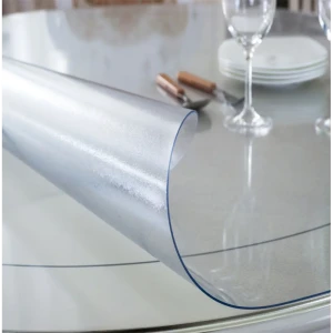 91732675 Скатерть на стол Dekorelle 164_RC/R -120 прямоугольная 70x120 см цвет прозрачный STLM-0835888
