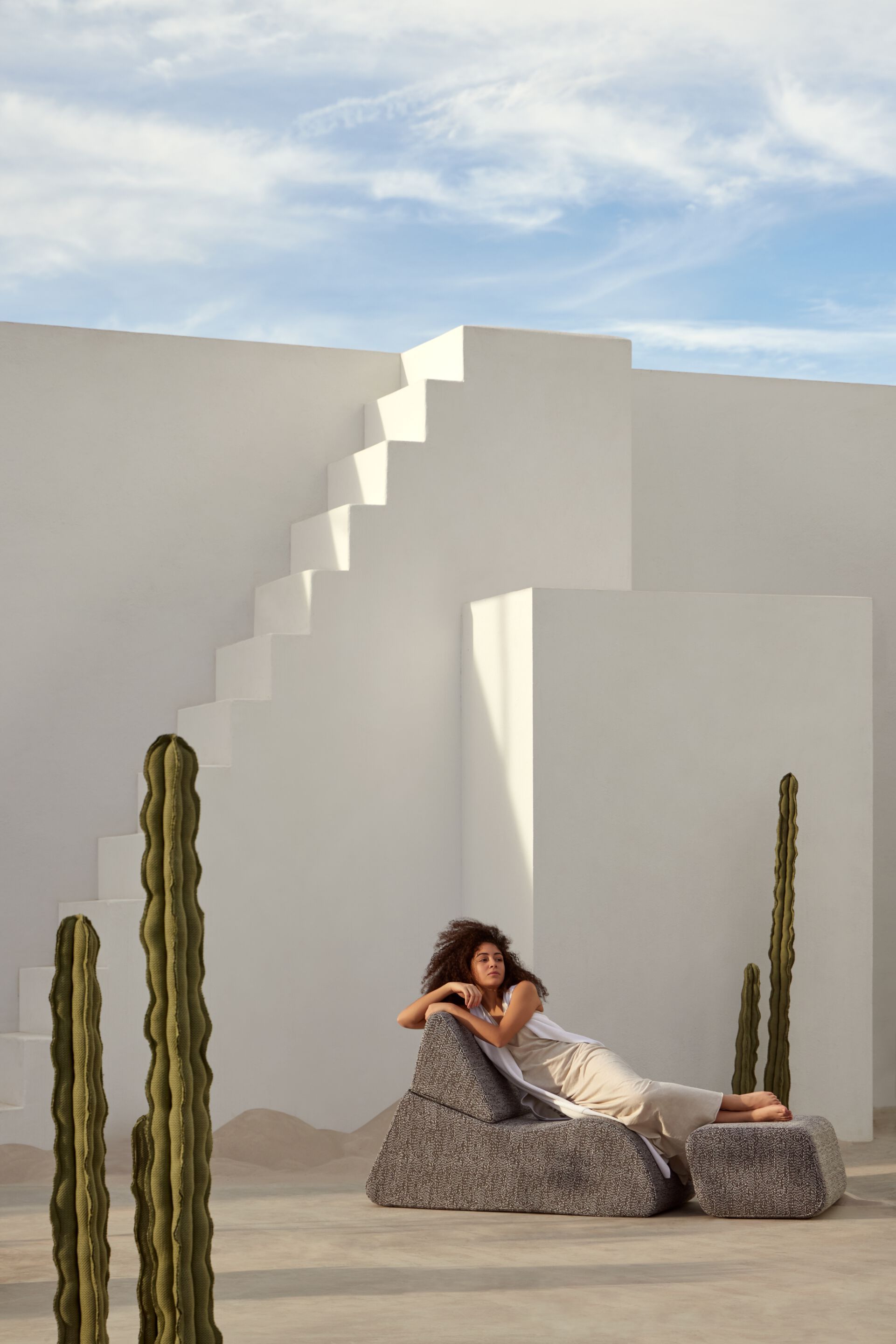 Прямоугольный садовый пуф OGO Дюна ARCH-00105117 - Вид №2