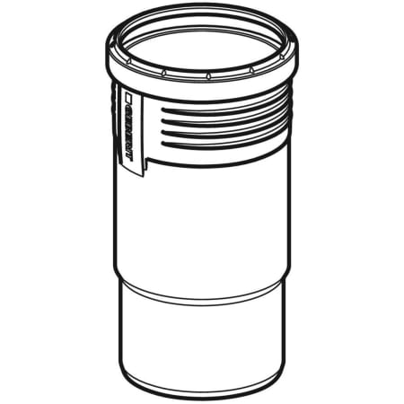 390.618.14.1 Компенсаторная муфта Geberit Silent-PP Geberit  - Вид №1