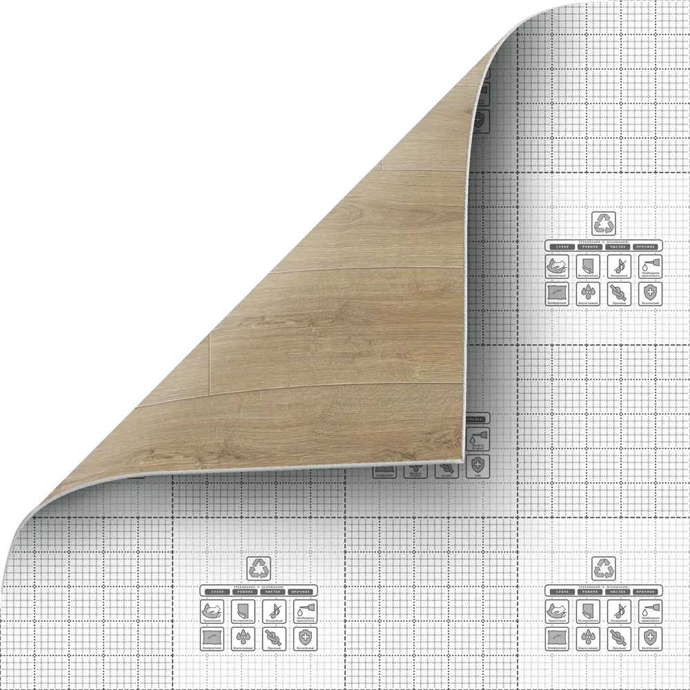Santreyd Линолеум «Дуб Фостер» с текстурой дерева для жилых помещений 84785043 STLM-0055129 - Вид №4