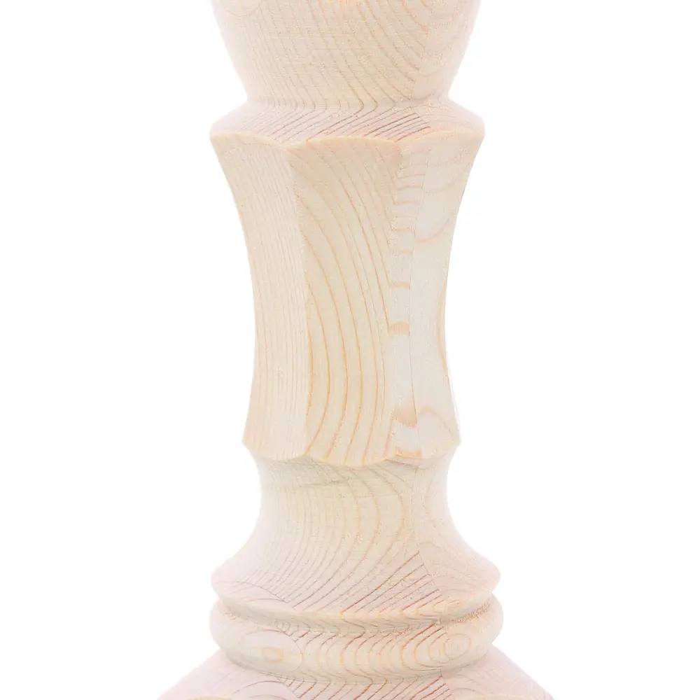 Столб лестничный сращенный хвоя сорт АВ гранёный 90х90х1200 мм Santreyd STLM-2004889 - Вид №2