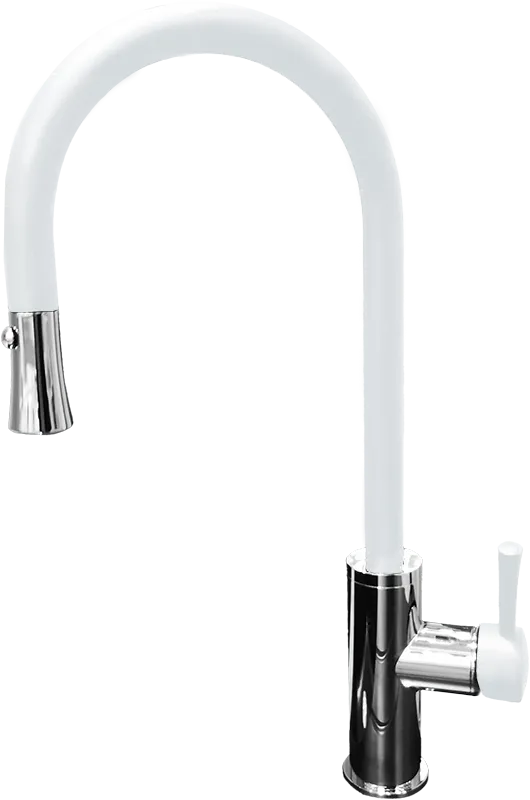 Кухонный смеситель 7652 иней GranFest 