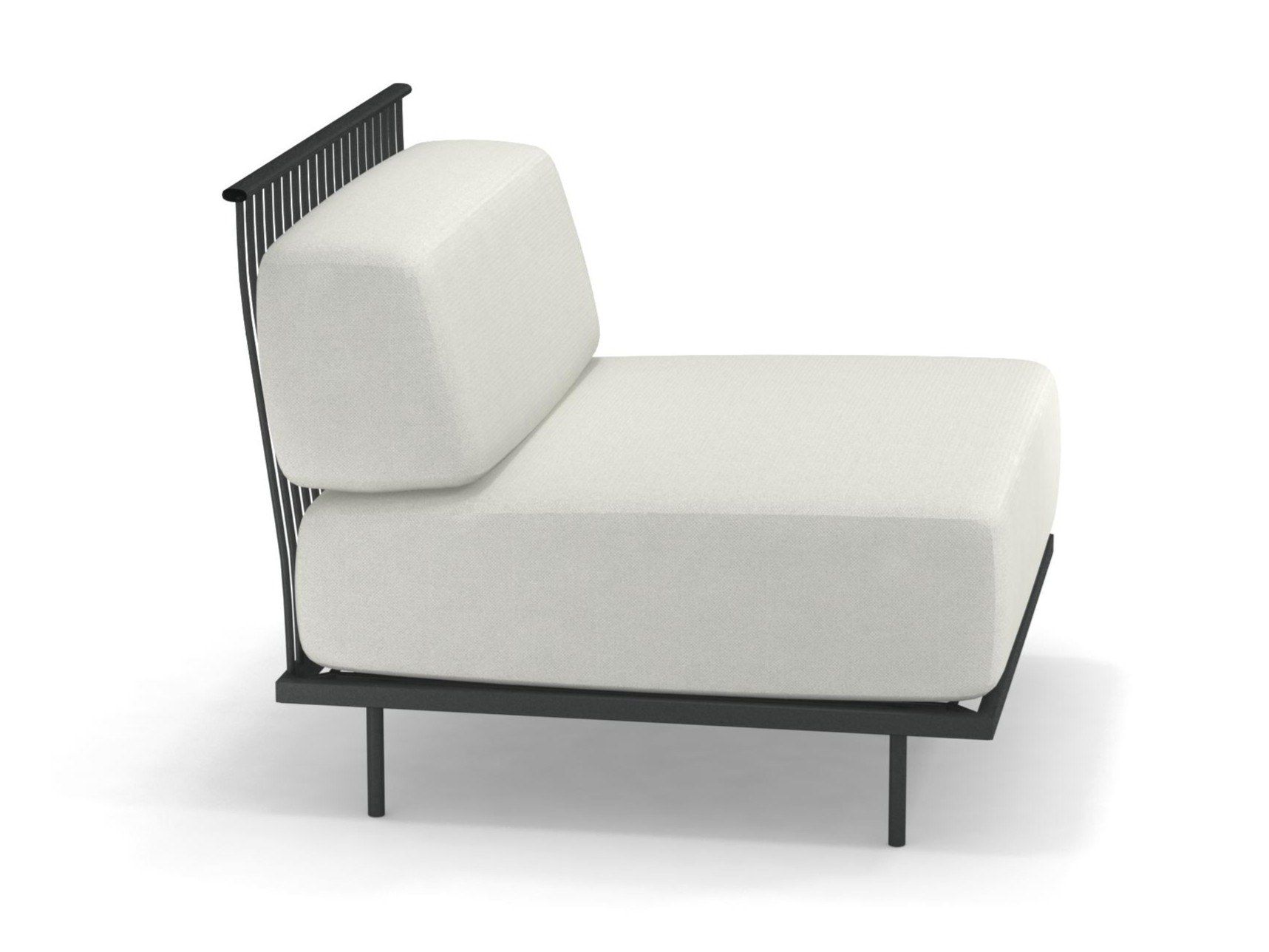 Тканевое мягкое садовое кресло emu Cannolè ARCH-00049695 - Вид №1