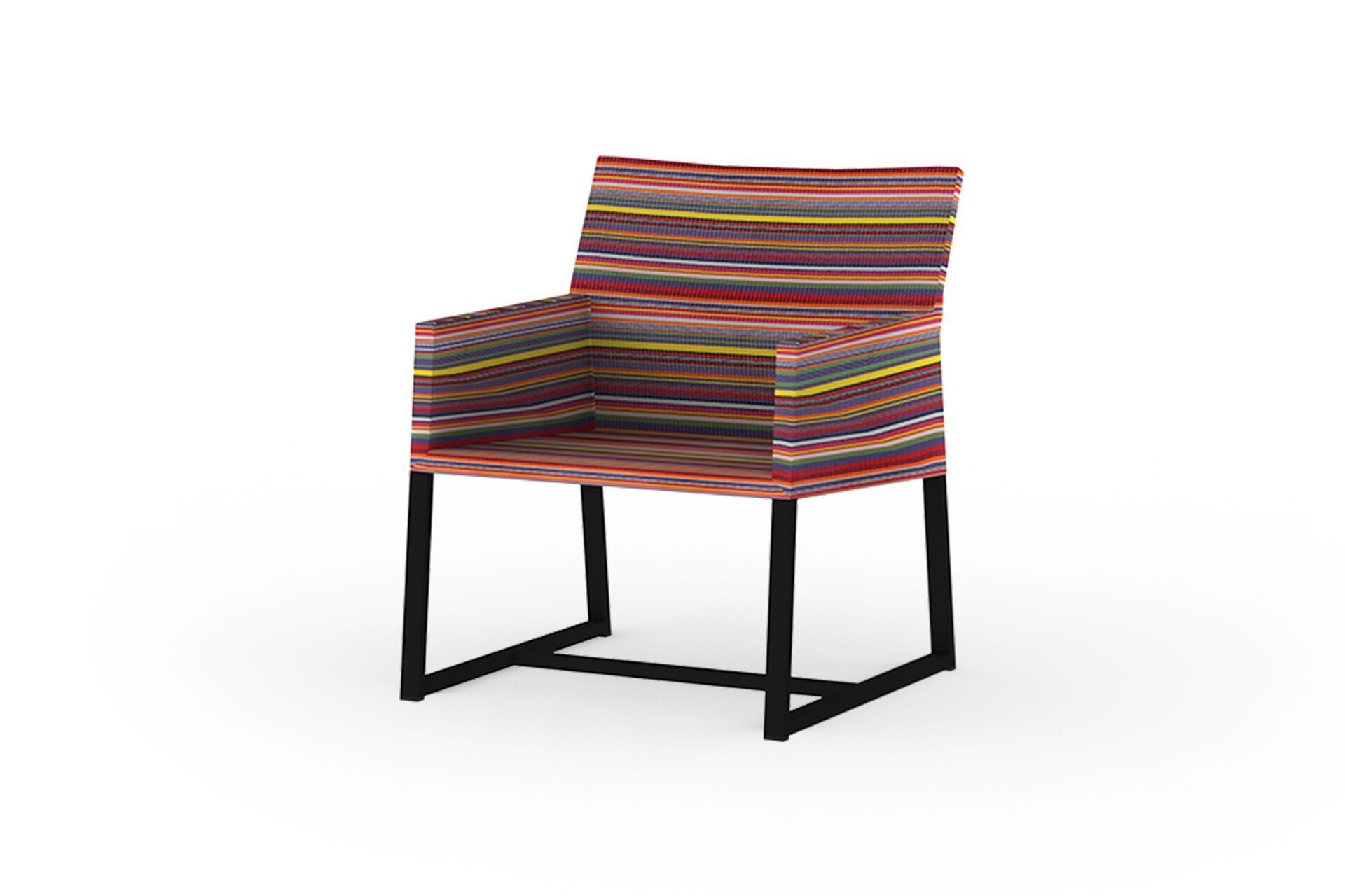 Тканевый садовый стул с подлокотниками MAMAGREEN Stripe ARCH-00098387 - Вид №4