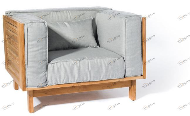 Skargaarden Кресло Sunbrella® с подлокотниками Skanör sun-id-1358479