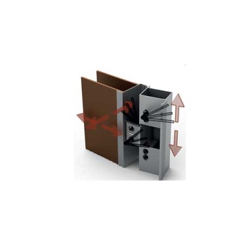 IBFM art.754-754/E петля с 3D-регулировкой для профильных дверей LK01-214 - Вид №1