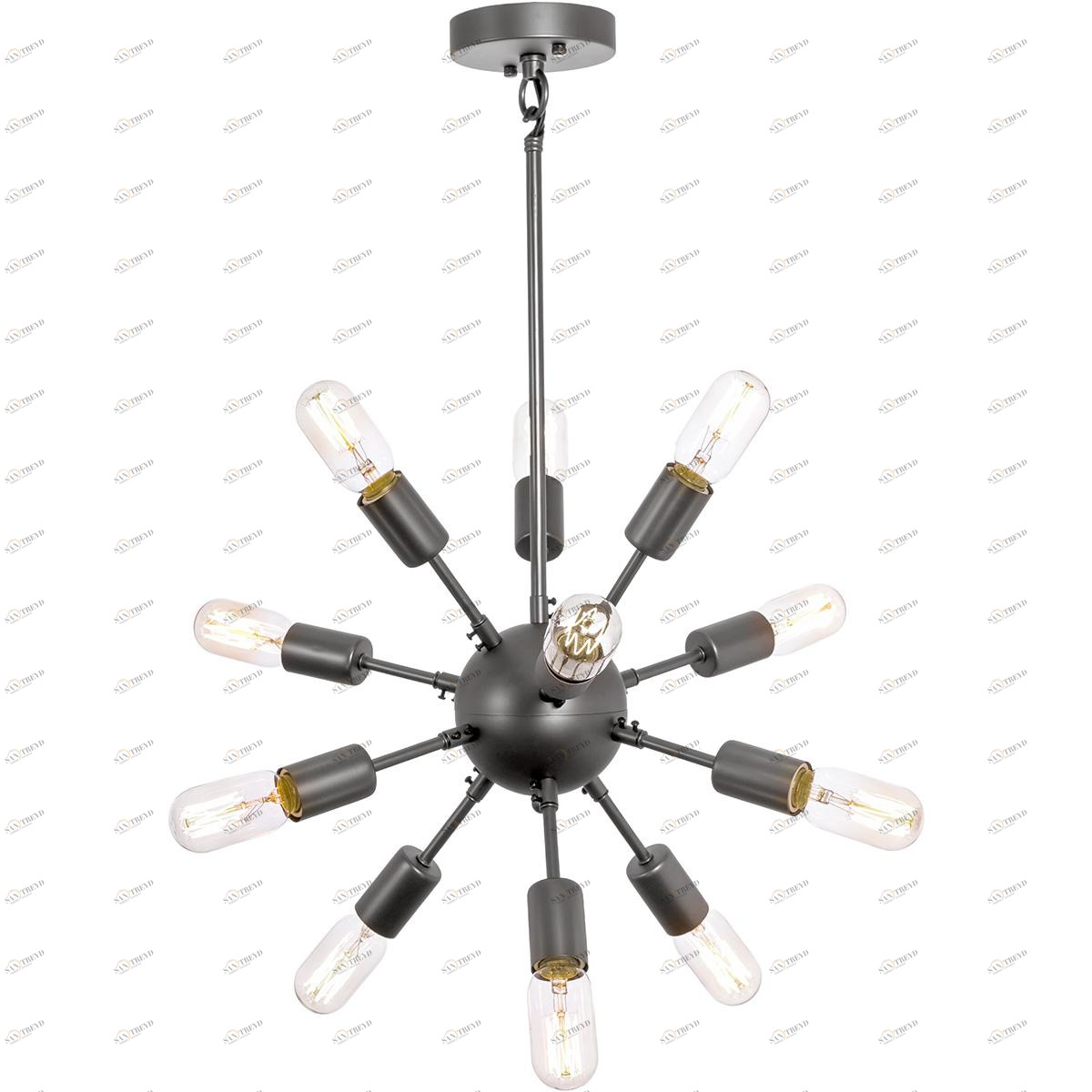 Подвесная люстра Loft IT Loft1832P-12 LOFT IT ДИЗАЙНЕРСКИЕ, LOFT1832P 075104 Серый 