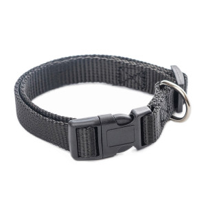 ПР0056311 Ошейник для собак Спорт 15х250-400мм усиленный, черный ХОРОШКА